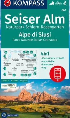 Wanderkarte Seiser Alm