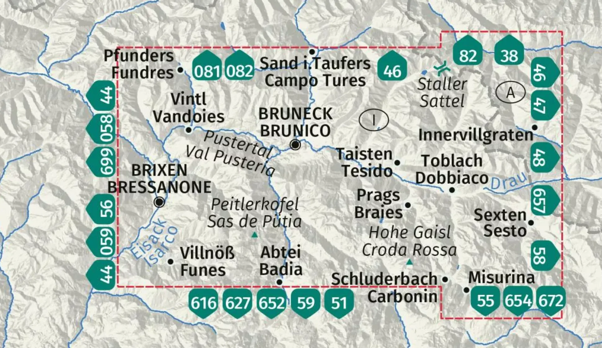 WK 671 Pustertal, Val Pusteria