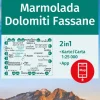 WK 650 Val di Fassa, Marmolada, Dolomiti Fassane 1:25.000
