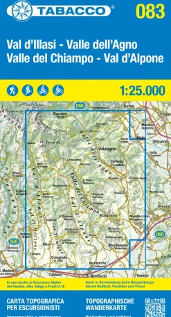 WK 83 Val d'Illasi - Valle dell'Agno - Valle del Chiampo - Val d'Alpone
